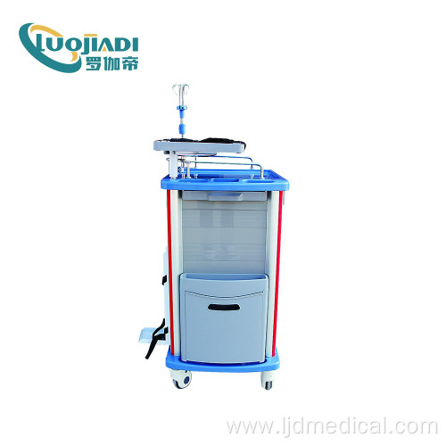 Medical Equipment Emergency Treatment Trolley with Drawer